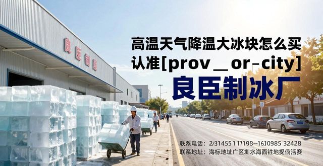 高温天气降温大冰块怎么买 认准玄武良臣制冰厂