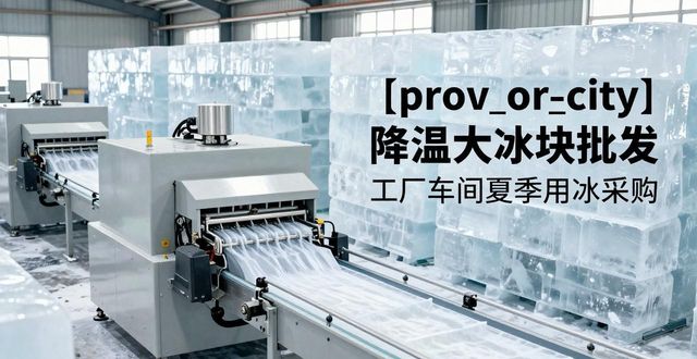 玄武降温大冰块批发 工厂车间夏季用冰采购