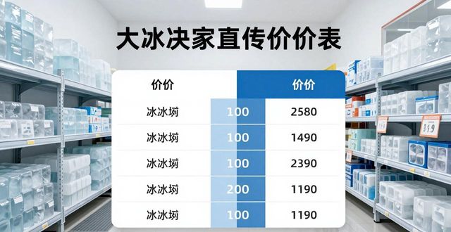 大冰块批发厂家怎么选？玄武直供渠道靠谱吗