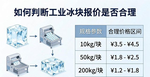 玄武工业冰块价格透明化 用户采购不踩坑