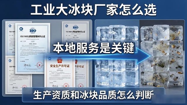工业大冰块厂家怎么选？玄武本地服务是关键